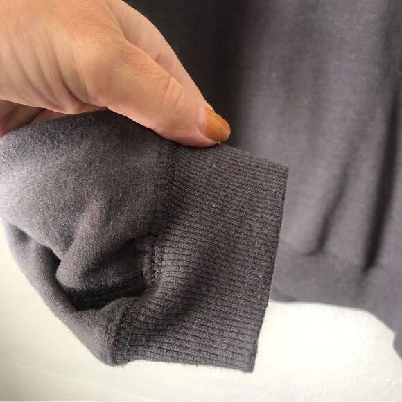 Wildfox NWT statement sweatshirt “Easy does it” rainbow size large - Picture 3 of 9